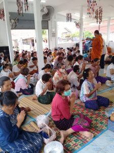 บ้านปากน้ำ บุ่งสระพัง ได้ร่วมกันทำบุญ บุญซำฮะ บุญเดีอน7 สวดบ้าน หนึ่งประเพณีอีสาน ตามประเพณีอีสาน ฮีตสิบสอง-ครองสิบสี่ เพื่อ ปัดรังควานและขับไล่เสนียดจัญไร ตลอดถึงเหล่าภูติผีปีศาจหรือสิ่งชั่วร้ายให้ออกไปจากหมู่บ้าน